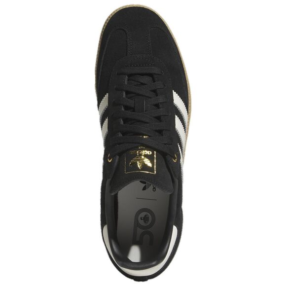 adidas Samba OG Men's Sneaker (Black Metallic Gold, 7.5)